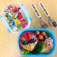 Snapdishの料理写真:ジュウオウジャー お弁当|aynさん