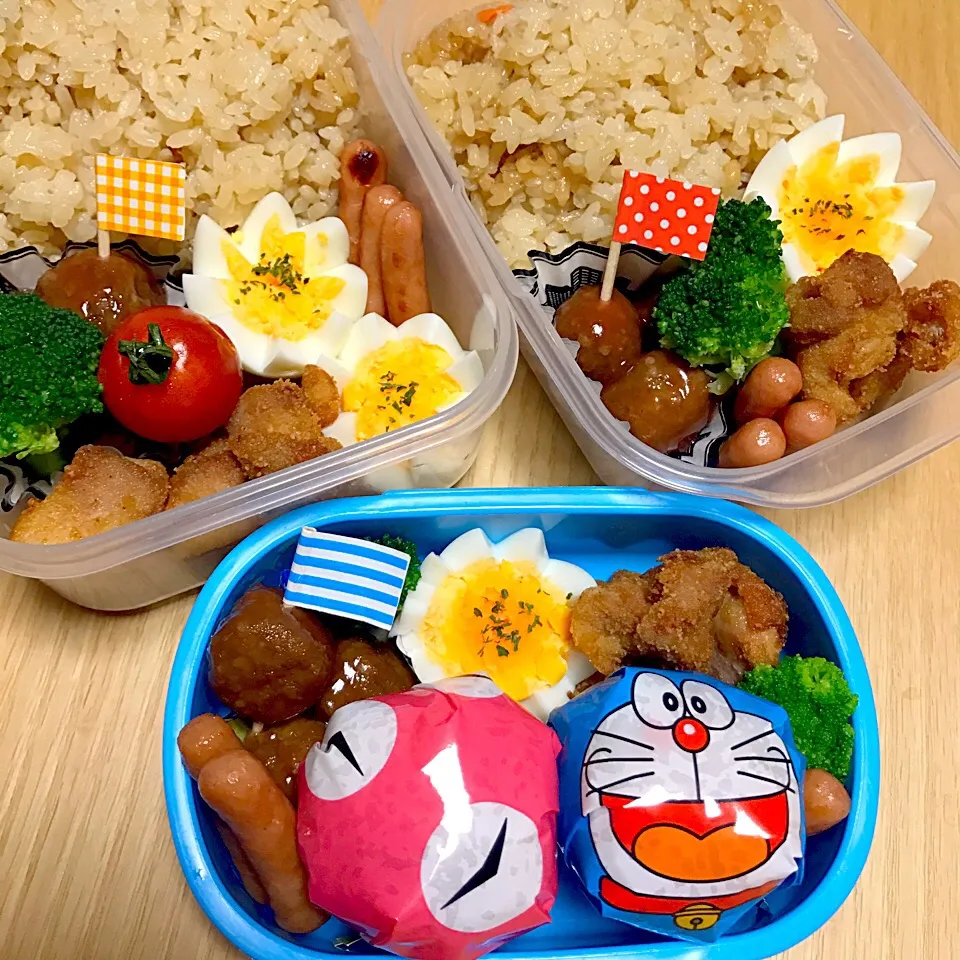 秋の遠足＊炊き込みご飯弁当|＊C＊さん