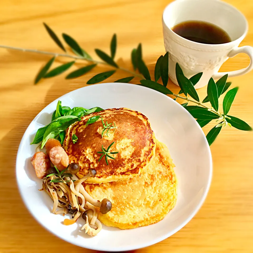 朝ごはん ポテトパンケーキ|むぎこさん