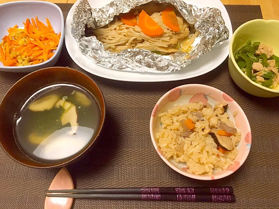 １０月２４日 晩ご飯|あきさん