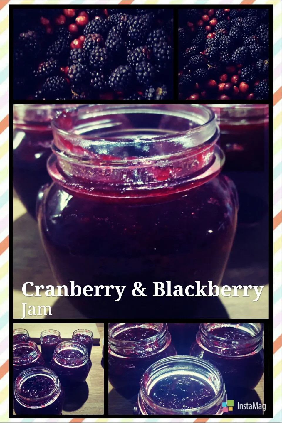 Snapdishの料理写真:Home Made Cranberry & Blackberry Jam|Emanuel Hayashiさん