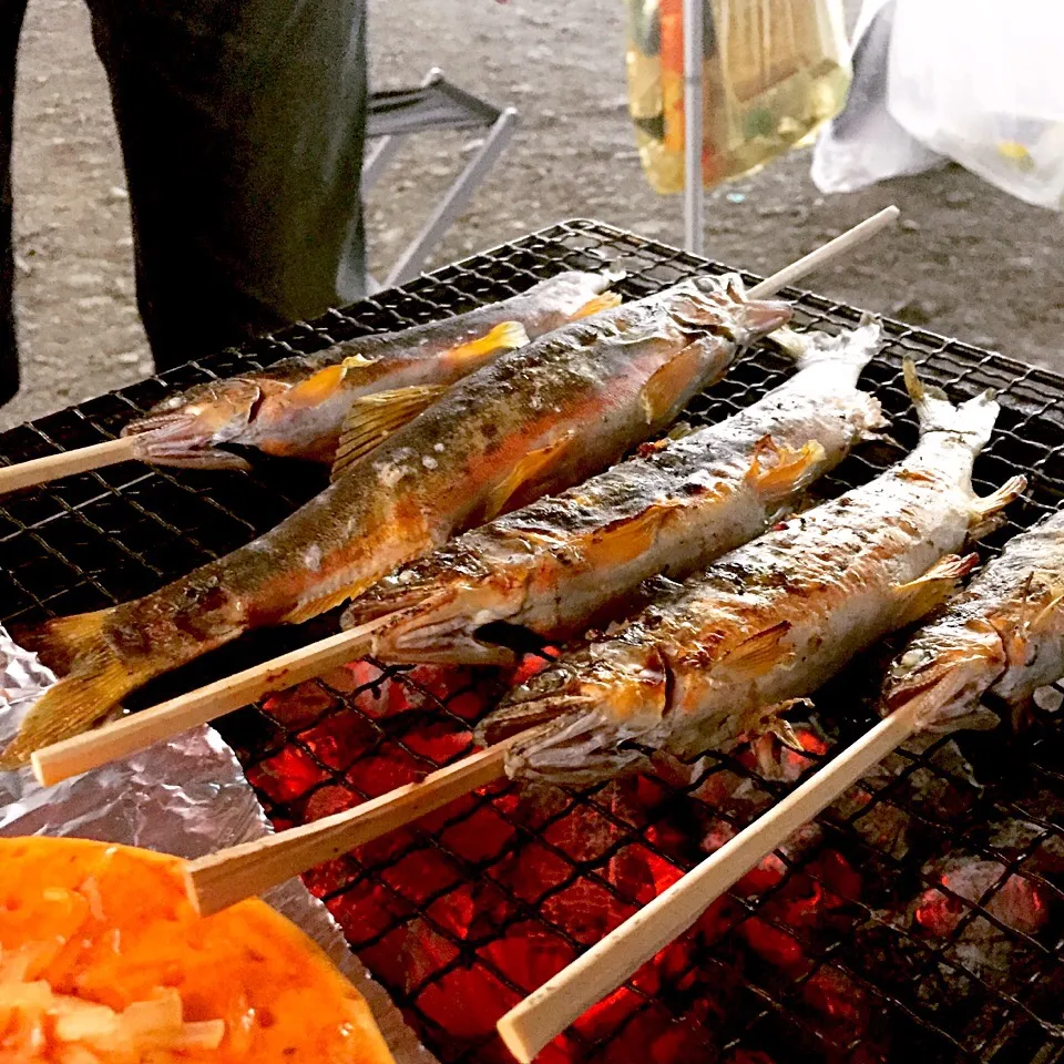 BBQ  鮎の塩焼き|Tohmonさん