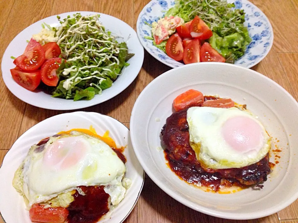 Snapdishの料理写真:夕食♥️|ちゃびきゅさん