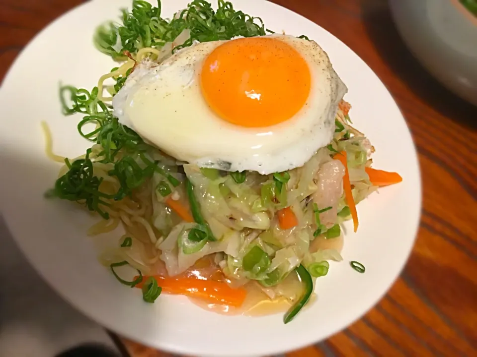 Snapdishの料理写真:あんかけ麺|maayoさん