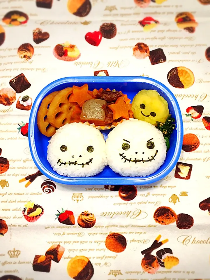 ハロウィン ツムツム ジャックのお弁当☆|makoryuneさん