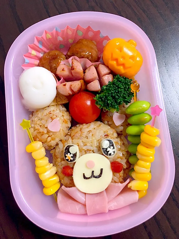 もふるんのハロウィン弁当|e☆さん