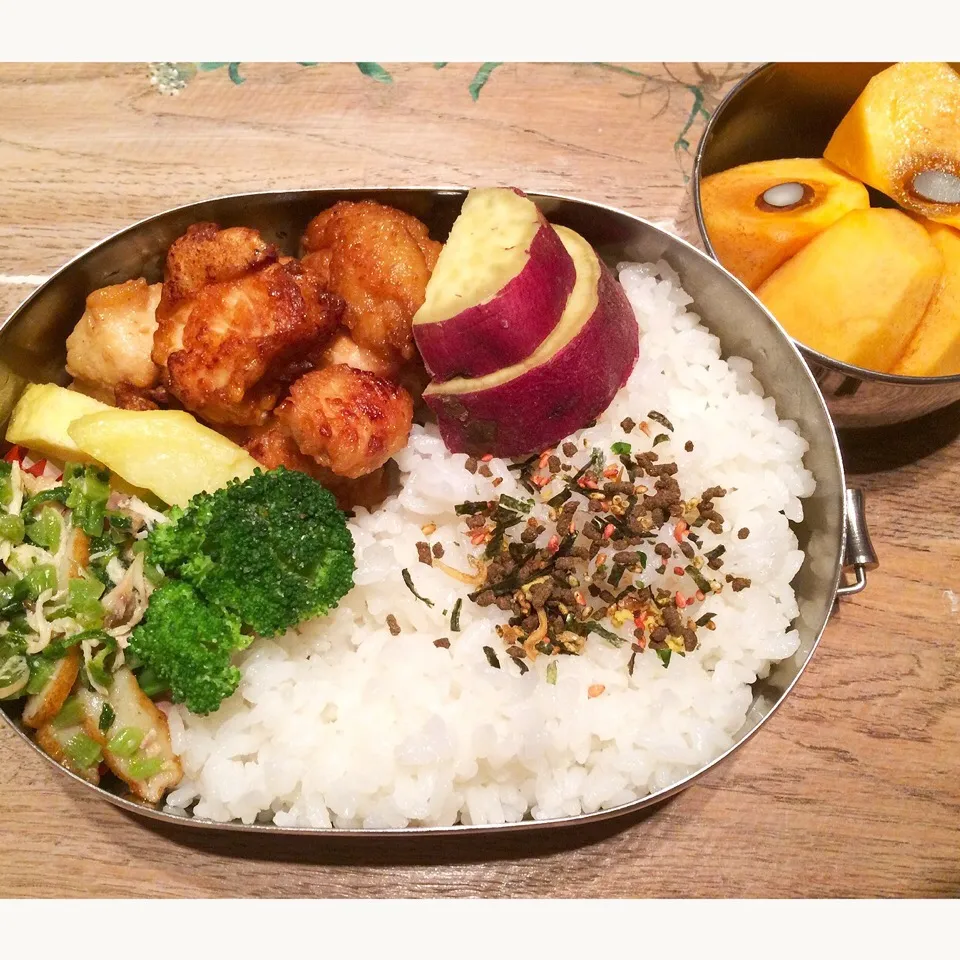 今日のからあげシーガル弁当|おゆさん