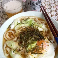 Snapdishの料理写真:七味たっぷりのうどん|くーさん