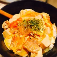 Snapdishの料理写真:♯325 豆腐たまご丼♪