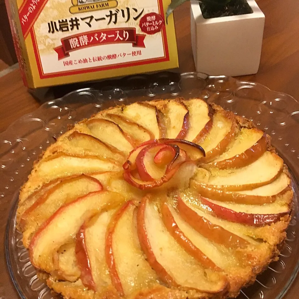 Snapdishの料理写真:リンゴタルト🍎|ba.a.ba_キッチンさん