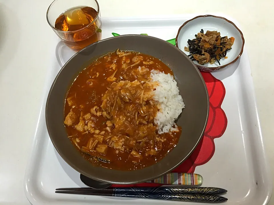 きのこカレー
作り置きひじき|野上真理子さん