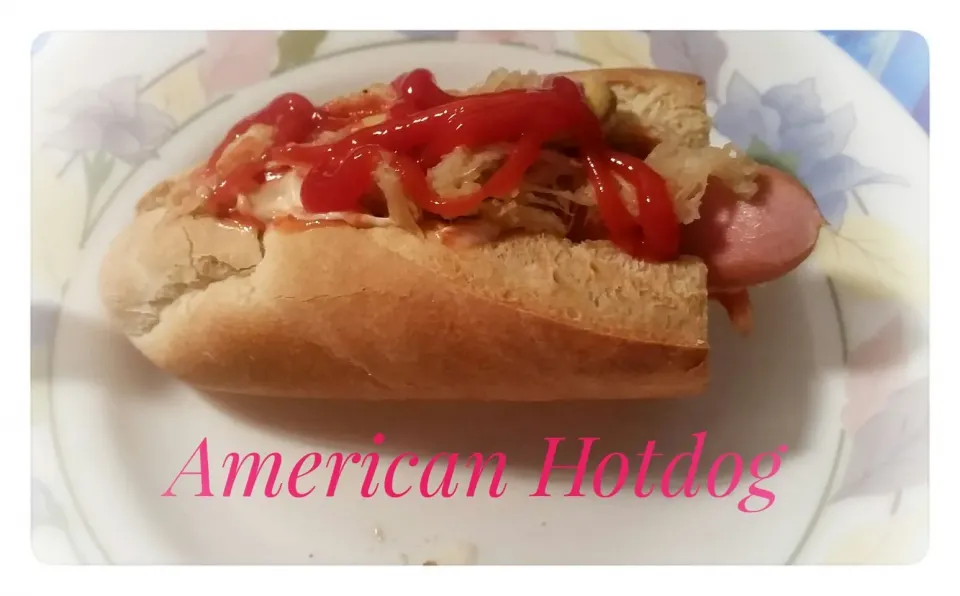 selfmade American Hotdog
do I need to say more? 😄|Najeskaさん