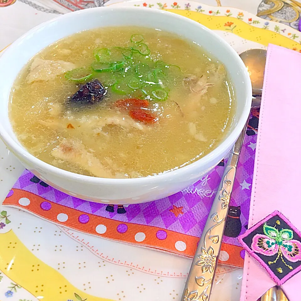 我が家deポットラック✨参鶏湯を作ったよ〜(*≧∀≦*)✨|Seikoさん