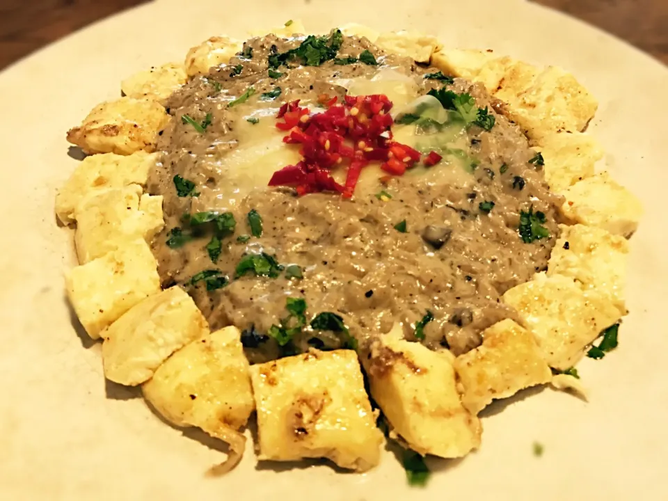 Mushroom Risotto, Halloumi & Fresh Chilli|Sergio Lacuevaさん