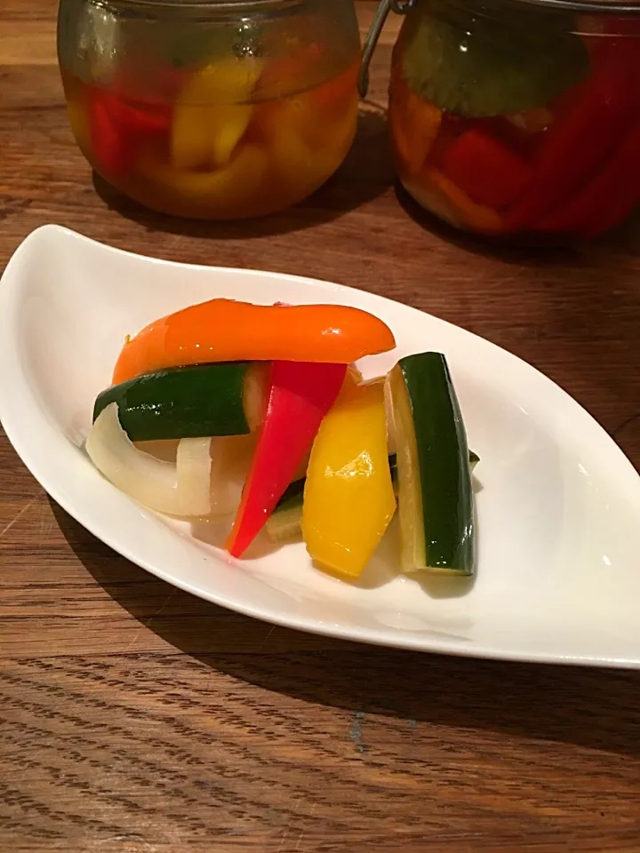 Home made pickles with veggies from Miura peninsula, Kanagawa Japan.|三浦半島住まいさん