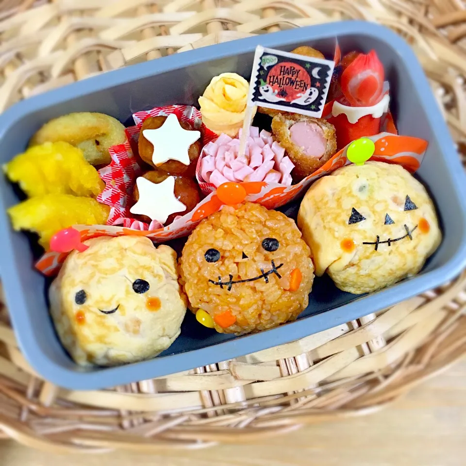 ハロウィンお弁当|ぴぃさん