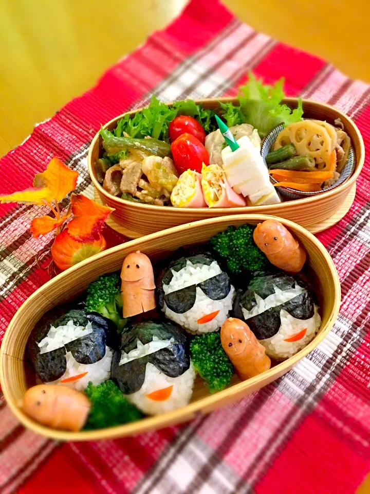 ホネヌキマン様おにぎり弁当💀💀
あなたはどの骨様が好き😘？|BooBooさん