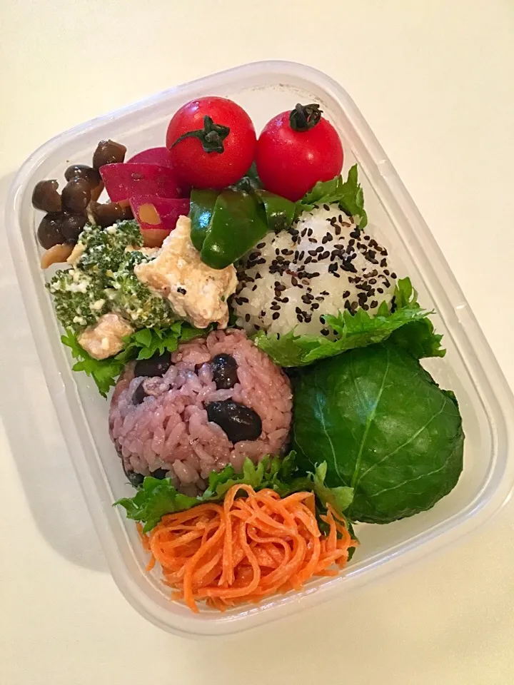 Snapdishの料理写真:Veganお弁当🍱2016/10/26|RISARISAさん