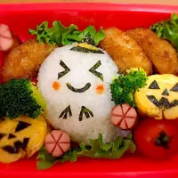 Snapdishの料理写真:ハロウィン弁当|なってぃさん