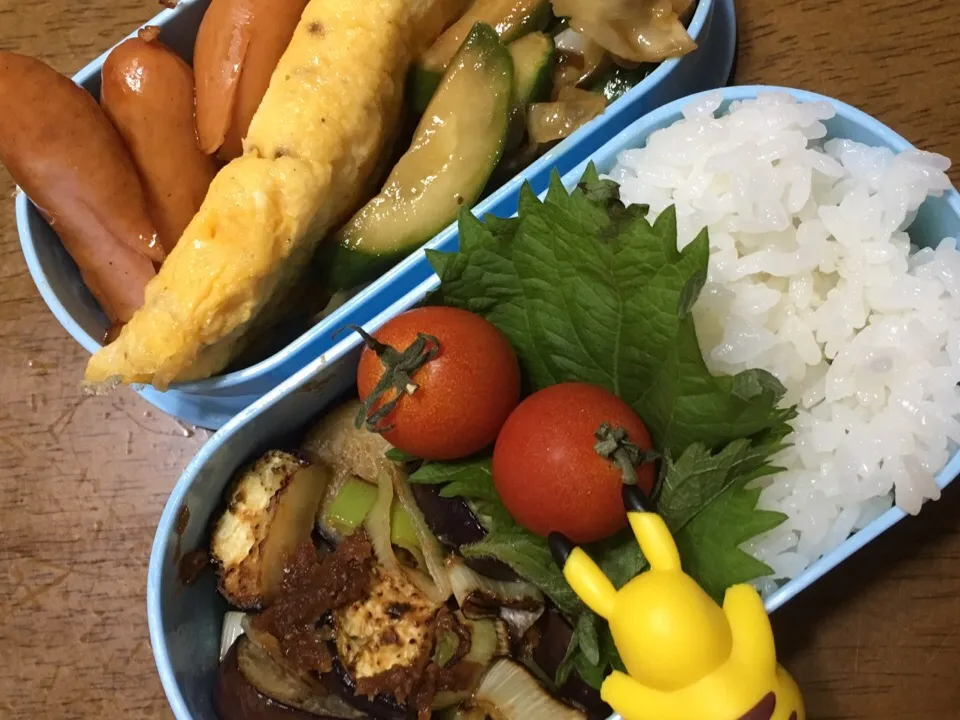 洗い物面倒くさくて油味噌は弁当箱内で作成するズボラっぷり、、(*_*)今日の遅延はたまらなかったな〜|もっつぁさん