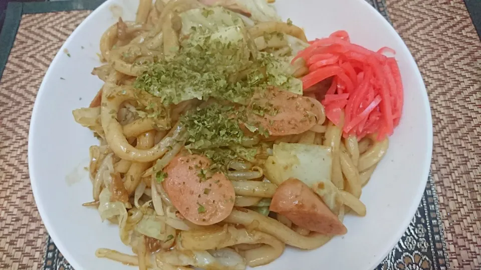 焼きうどん|まぐろさん