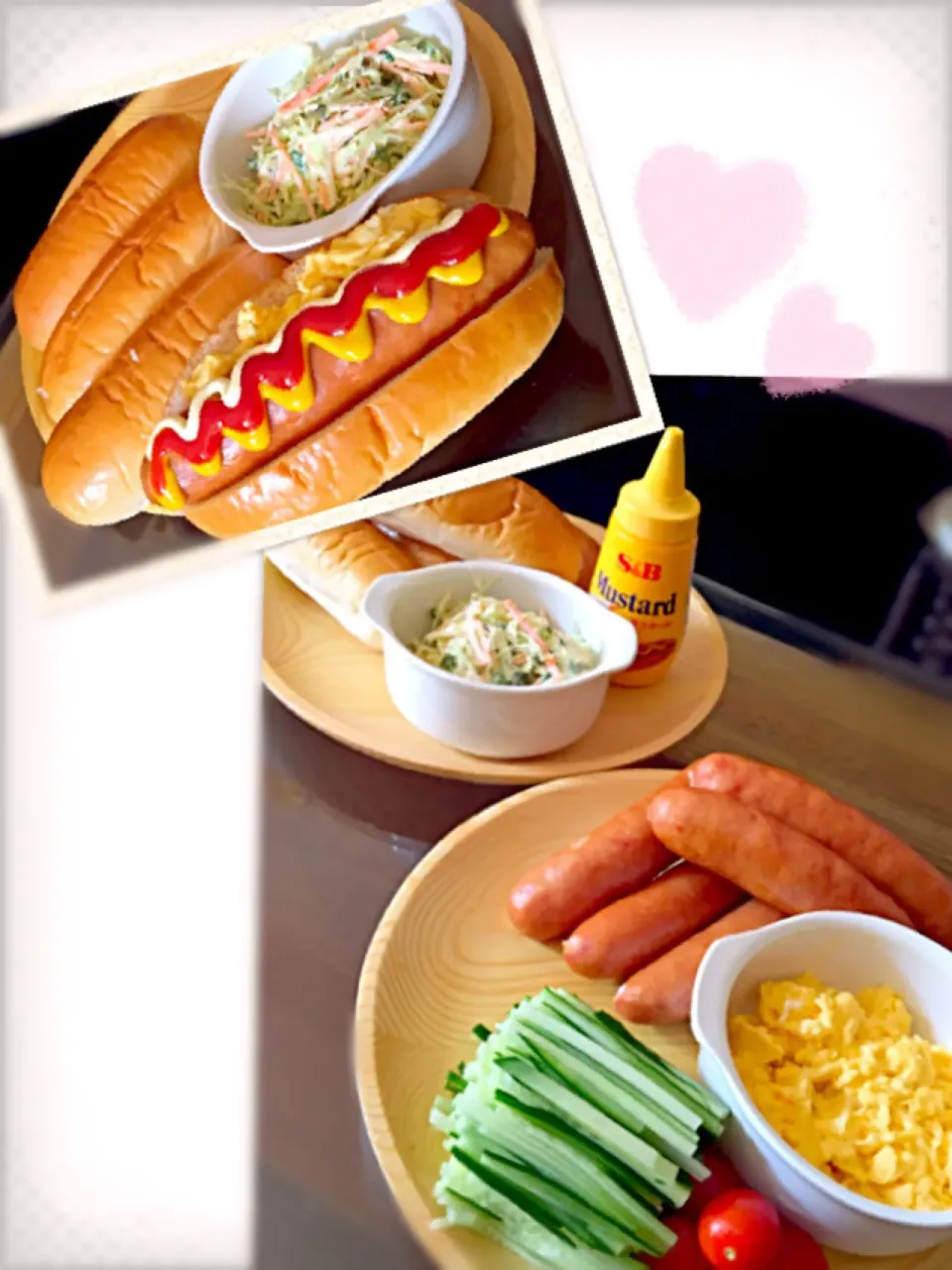 〜昼食〜
☆ジャンボソーセージでセルフホットドッグ🌭|ゆかねち☆さん