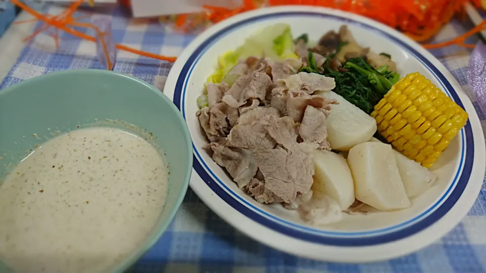 豚肉と蕪の蒸し物|よっしー(=^ェ^=)さん