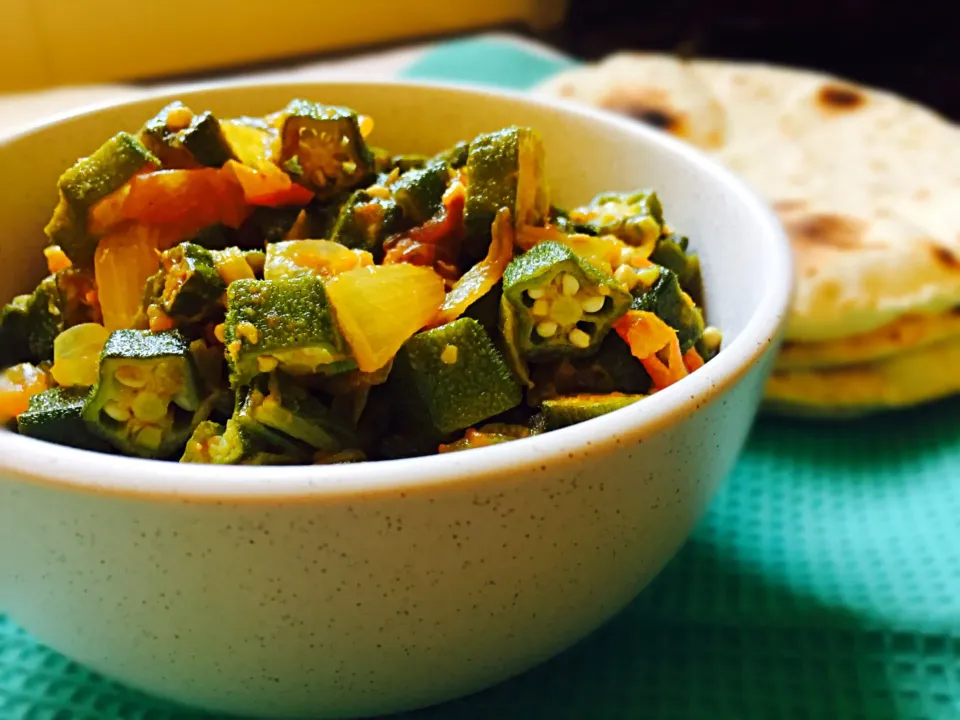 Okra / lady fingers masala|Fatima Sameena Sharifさん