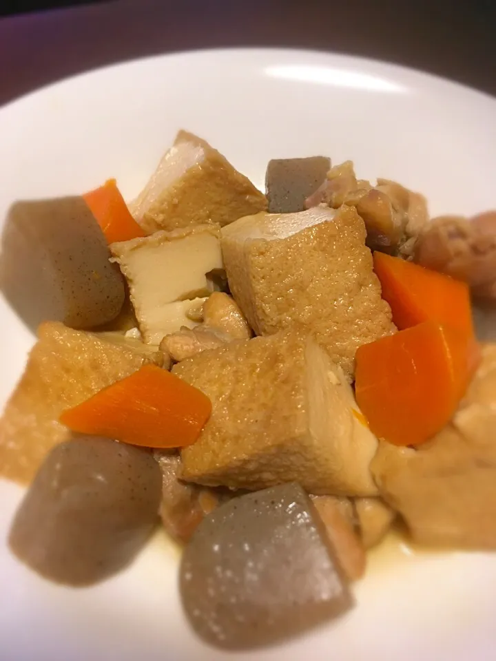 鶏肉と厚揚げの煮物|Kasumiさん