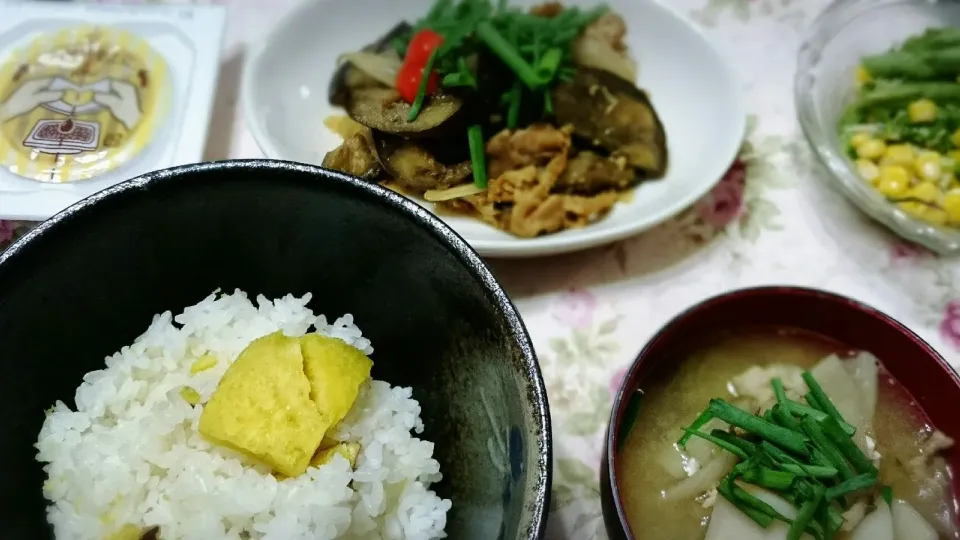 2016.10.21 晩御飯🌃🍴 薩摩芋ごはん|らんちゃんさん