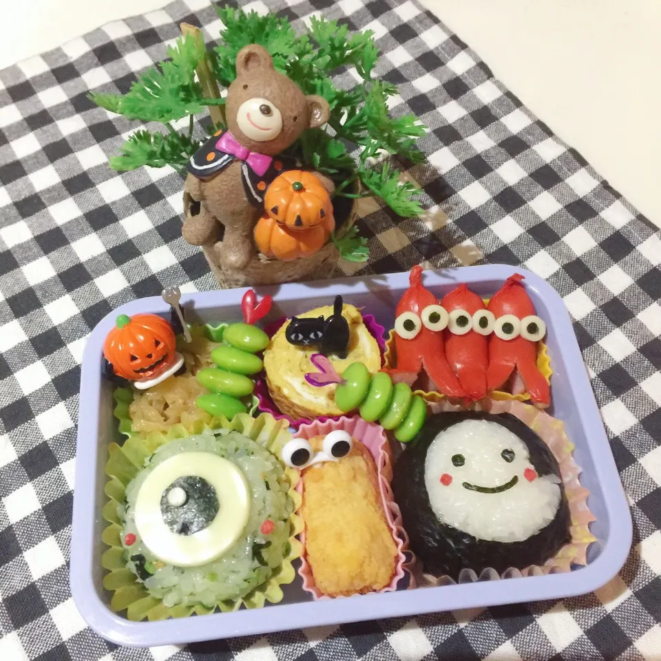 10/27❤︎娘のお弁当❤︎ちょっぴりハロウィン|Makinsさん