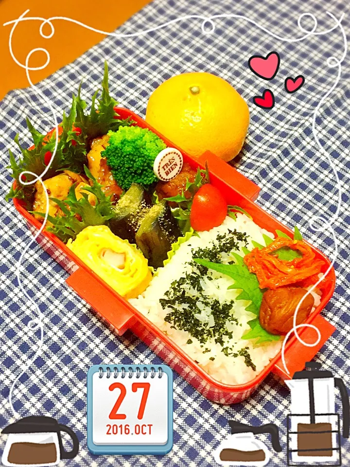 Snapdishの料理写真:高2娘のお弁当|Chiekoさん