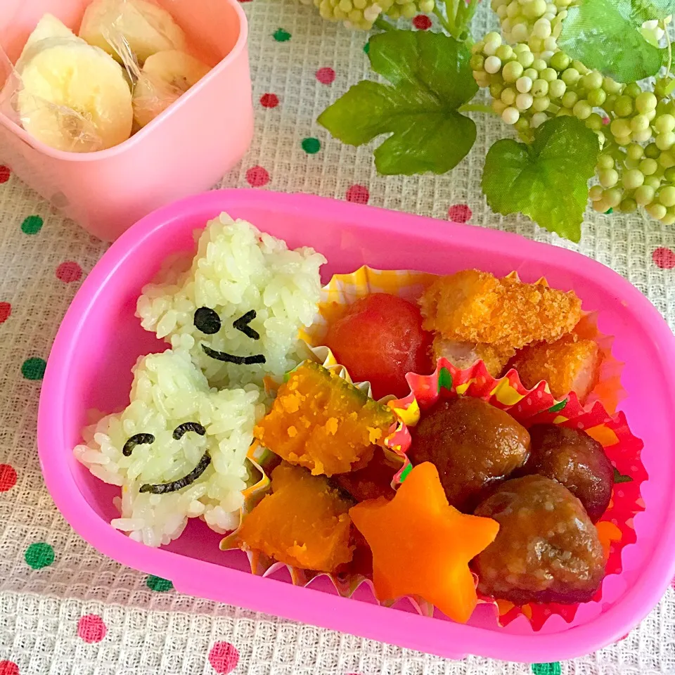 Snapdishの料理写真:幼稚園年少弁当|riruriuさん