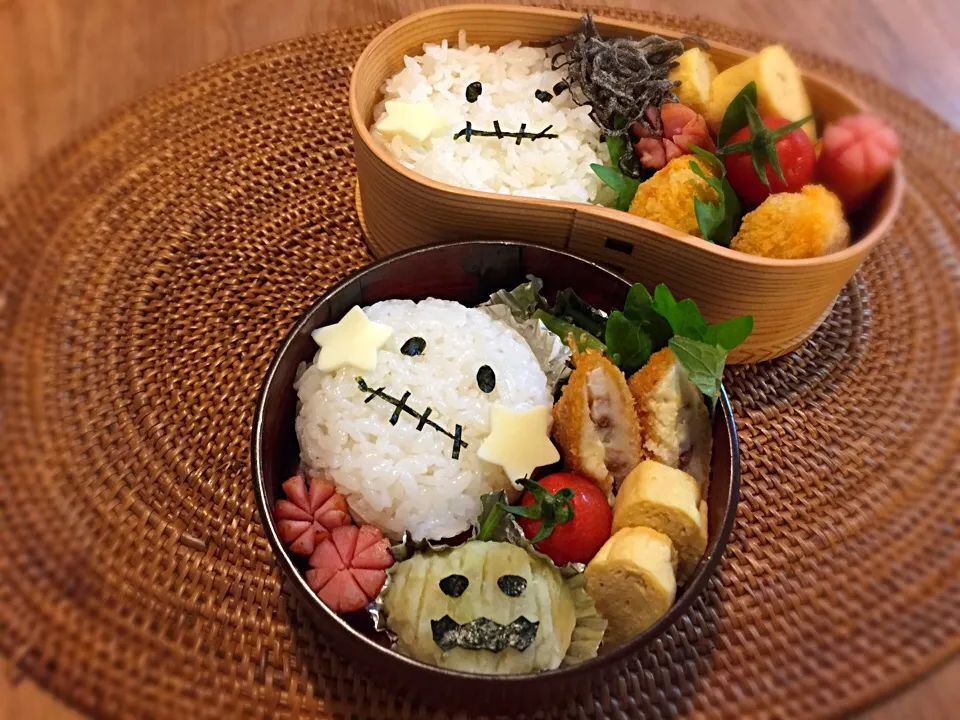 ちまちまハロウィンお弁当🎃👻🍱|noⓂ︎さん