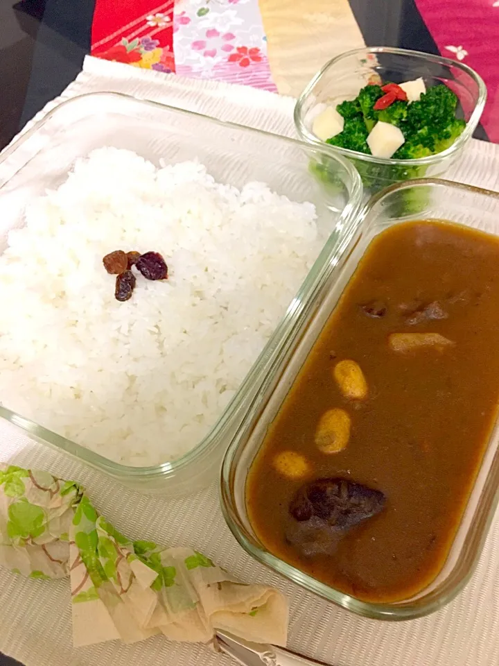 10月27日  プクパパお弁当  ご飯は半分マンナンヒカリ|プクママさん