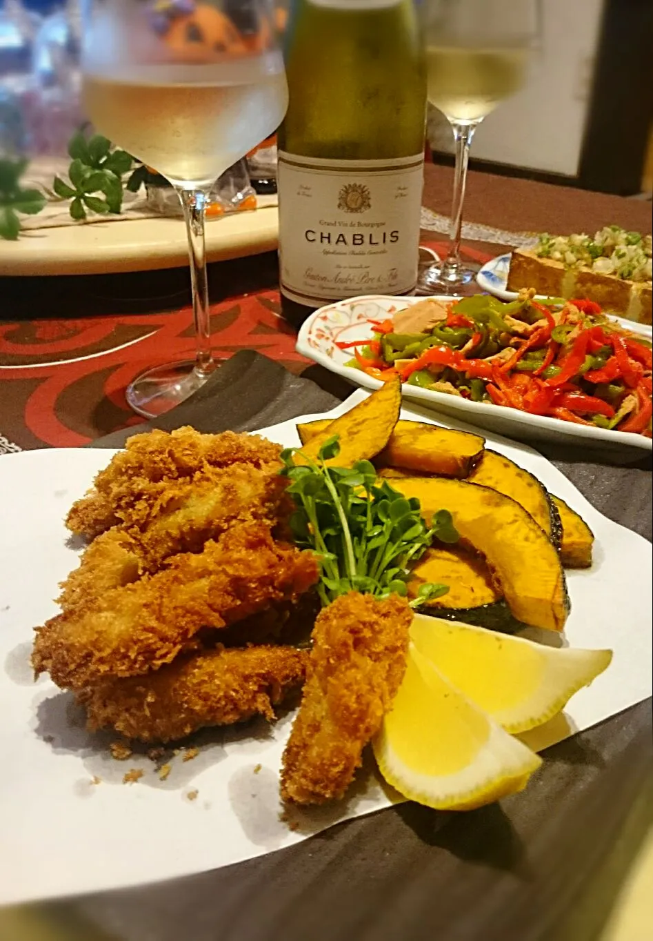 牡蠣フライ🍴シャブリで🍷＼(^^)／|ナムナムさん