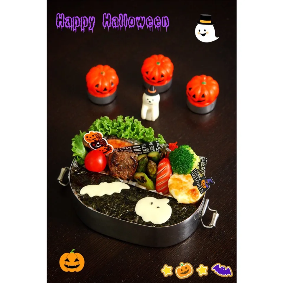 ハロウィン弁当🎃|りおさん