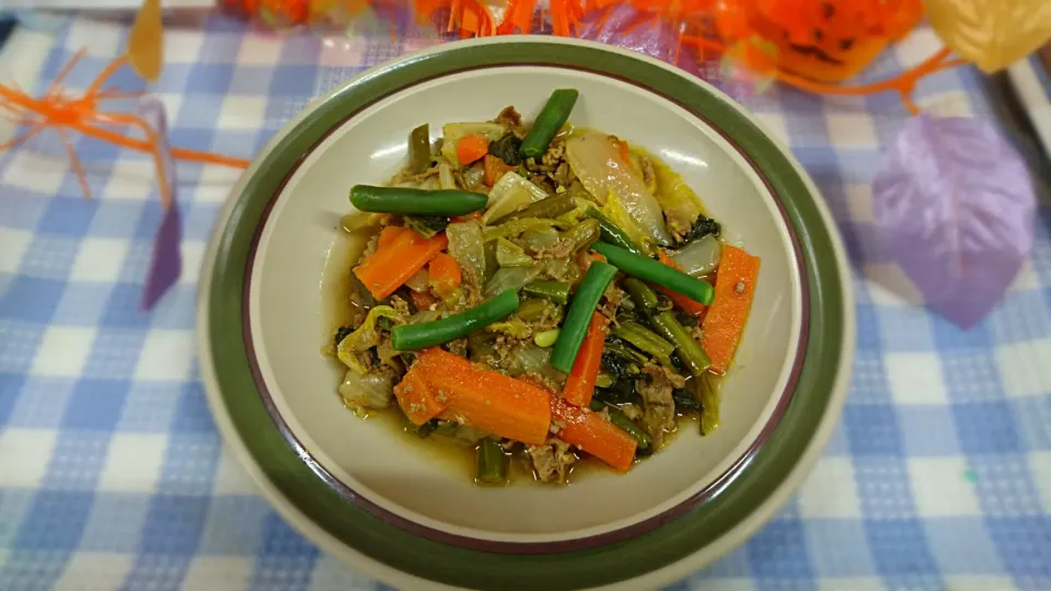 豚肉と野菜の和風カレー煮|よっしー(=^ェ^=)さん