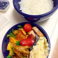 Snapdishの料理写真:JK弁当☆木曜日|ちいぼうさん