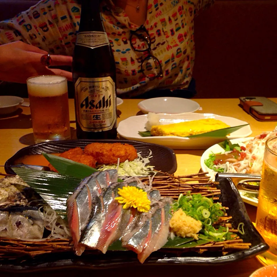 魚の居酒屋さんで( ´ ▽ ` )ﾉ🍻|nao子さん