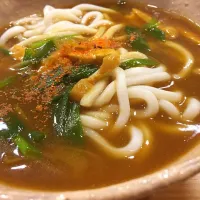 Snapdishの料理写真:肉なしカレーうどん|Sayzzyさん