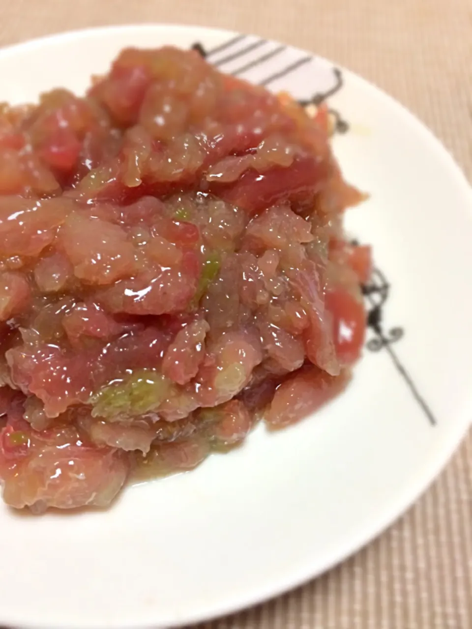 わさび大根とマグロのすき身和え|TAKOS_PAPAさん