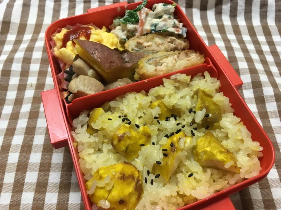 10月27日 栗々ごはん弁当|sakuramochiさん