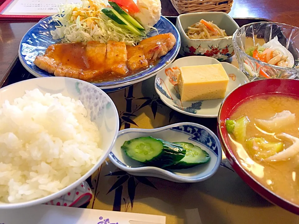 米のぶたの生姜焼きランチ|Perritoさん