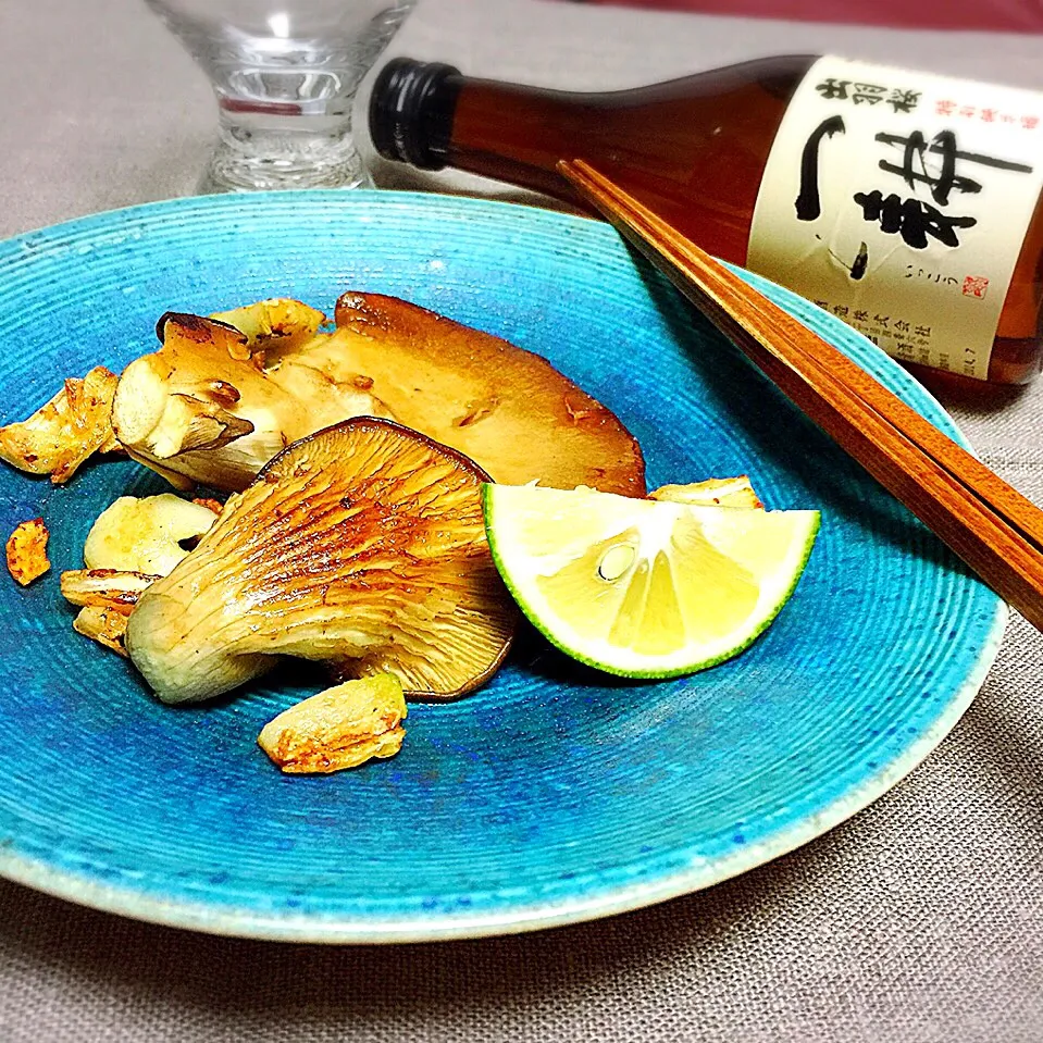 あわび茸のステーキ。|シローさん