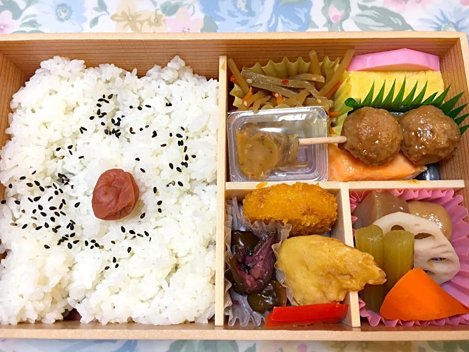 幕の内弁当🍱|ゆうじ.さん