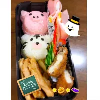 Snapdishの料理写真:中3次女のお弁当|どろんじょさん