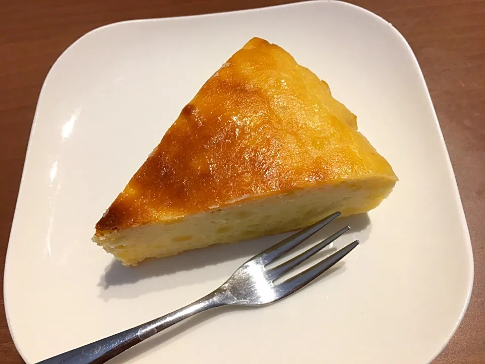 Snapdishの料理写真:サツマイモのベイクドチーズケーキ|meさん