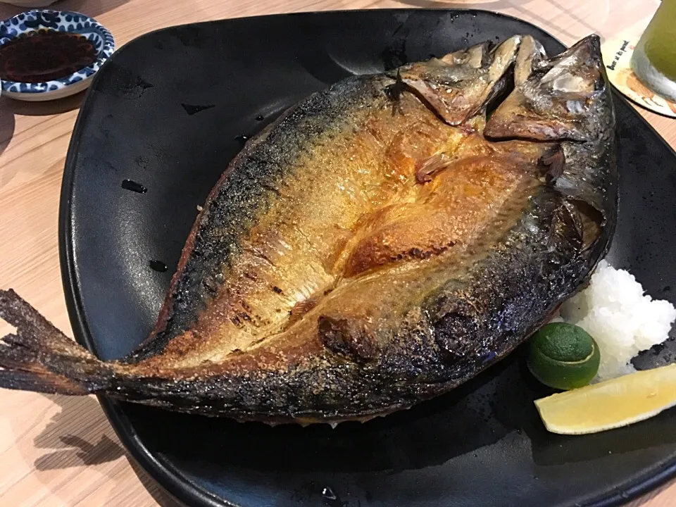 Whole grilled saba @ Sabar|Ong Sor Fernさん