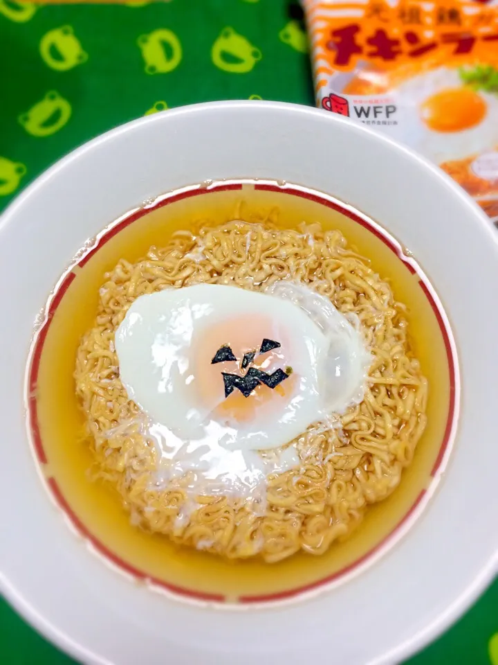 チキンラーメン(o⁰⊖⁰o)ハロウィン🎃|morimi32さん